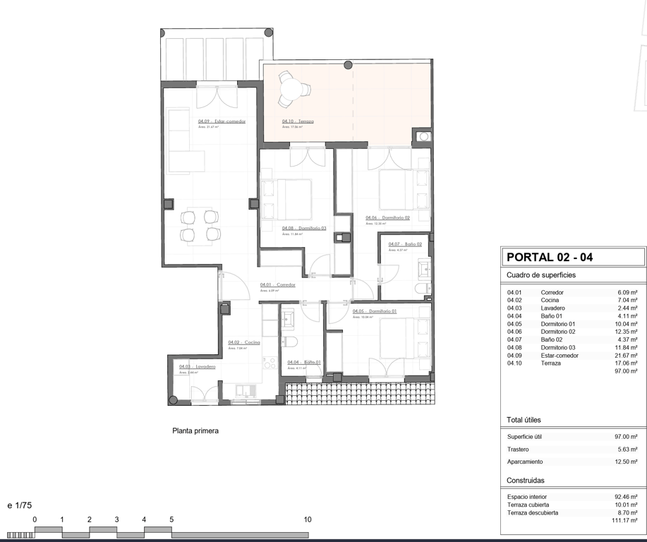 Apartment floor plan