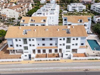 Aerial view of the residential complex