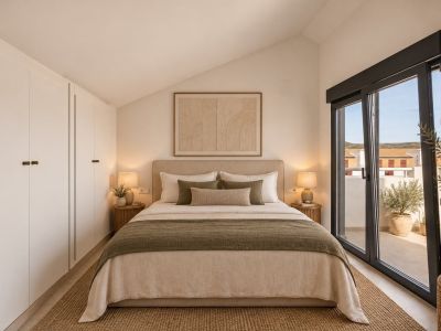 Bedroom with terrace access