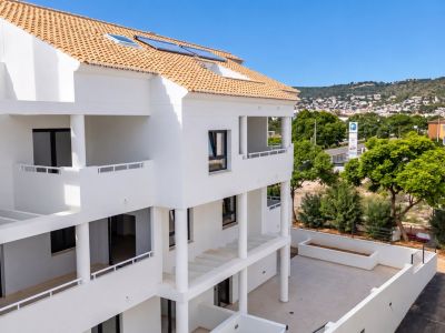 Apartment building exterior