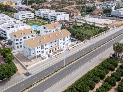 Aerial view of the residential complex