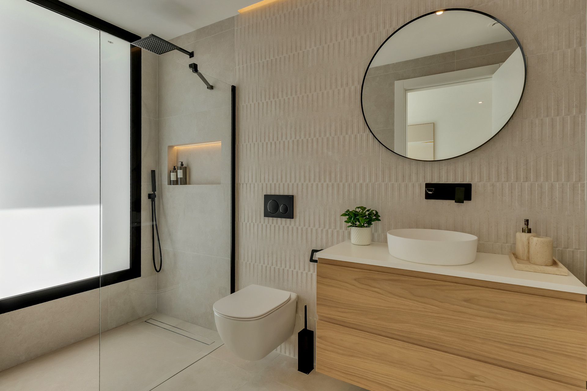 Bathroom with shower
