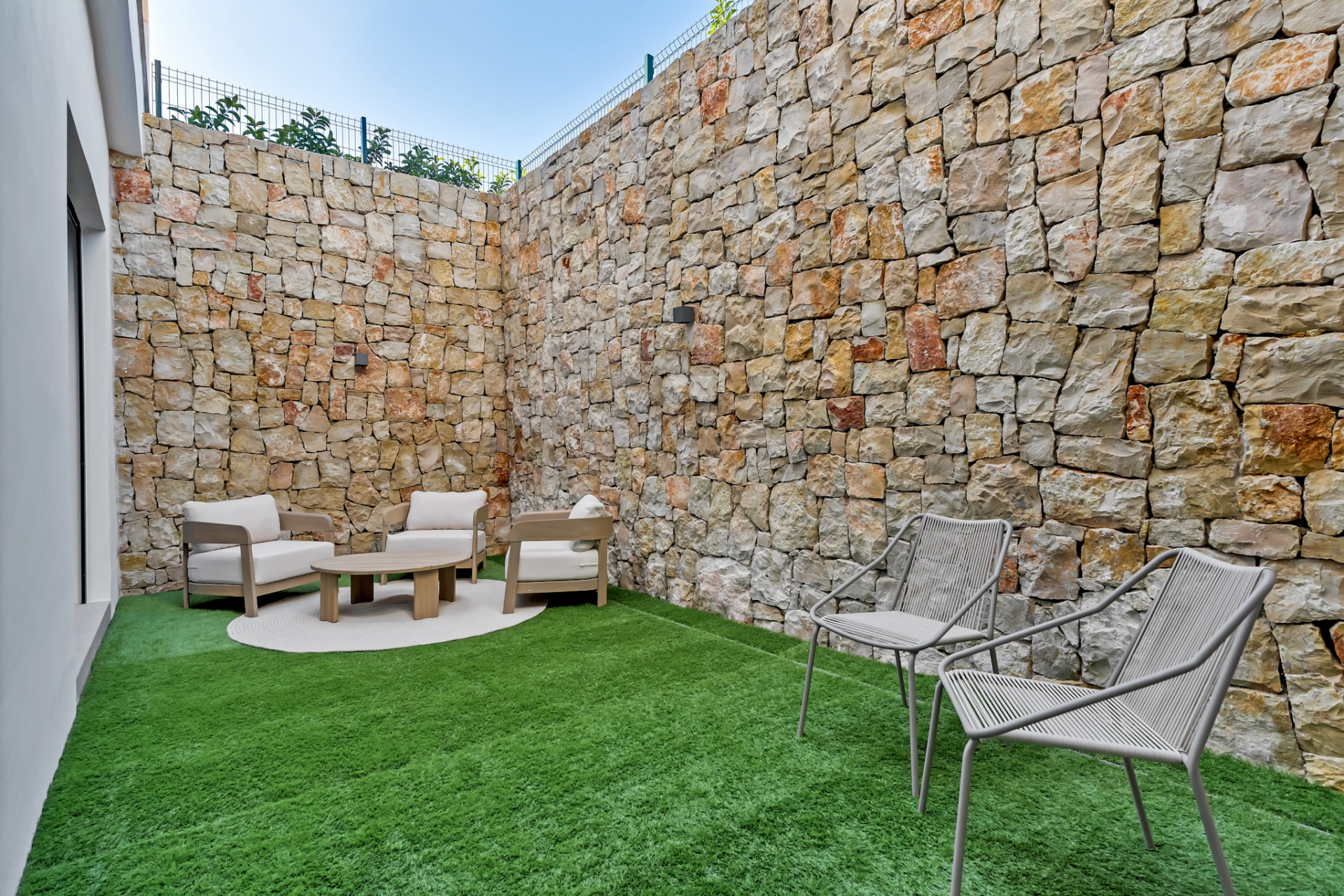 Outdoor courtyard
