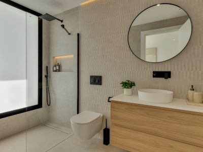 Bathroom with shower