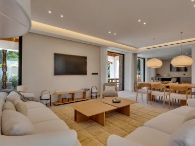 Living and dining area