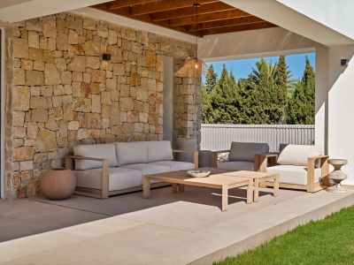 Covered terrace