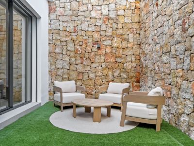Interior courtyard