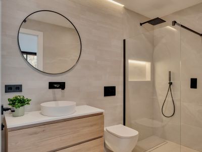 Bathroom with shower