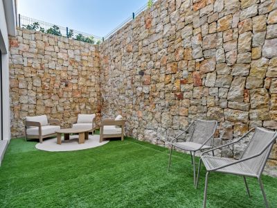 Outdoor courtyard