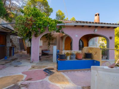 Covered porch and terrace
