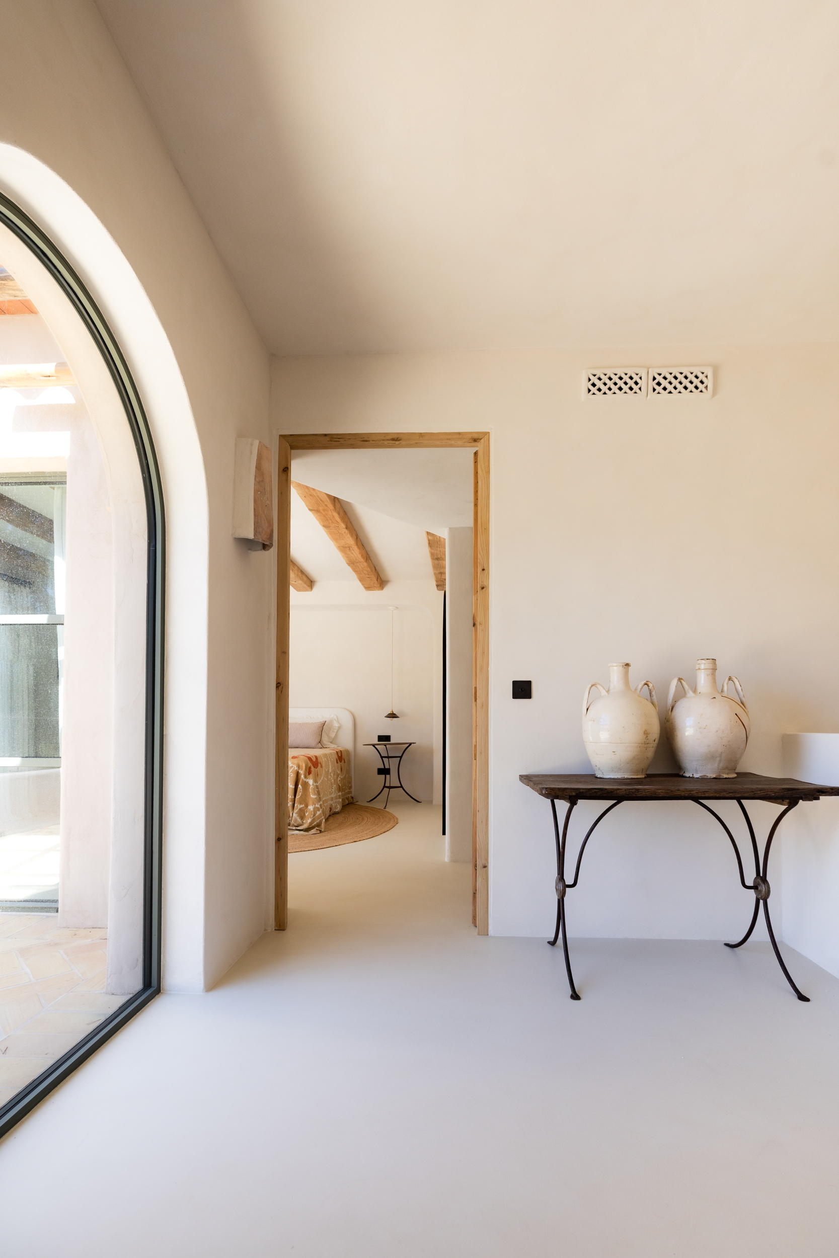 Hallway leading to bedroom