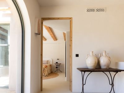 Hallway leading to bedroom