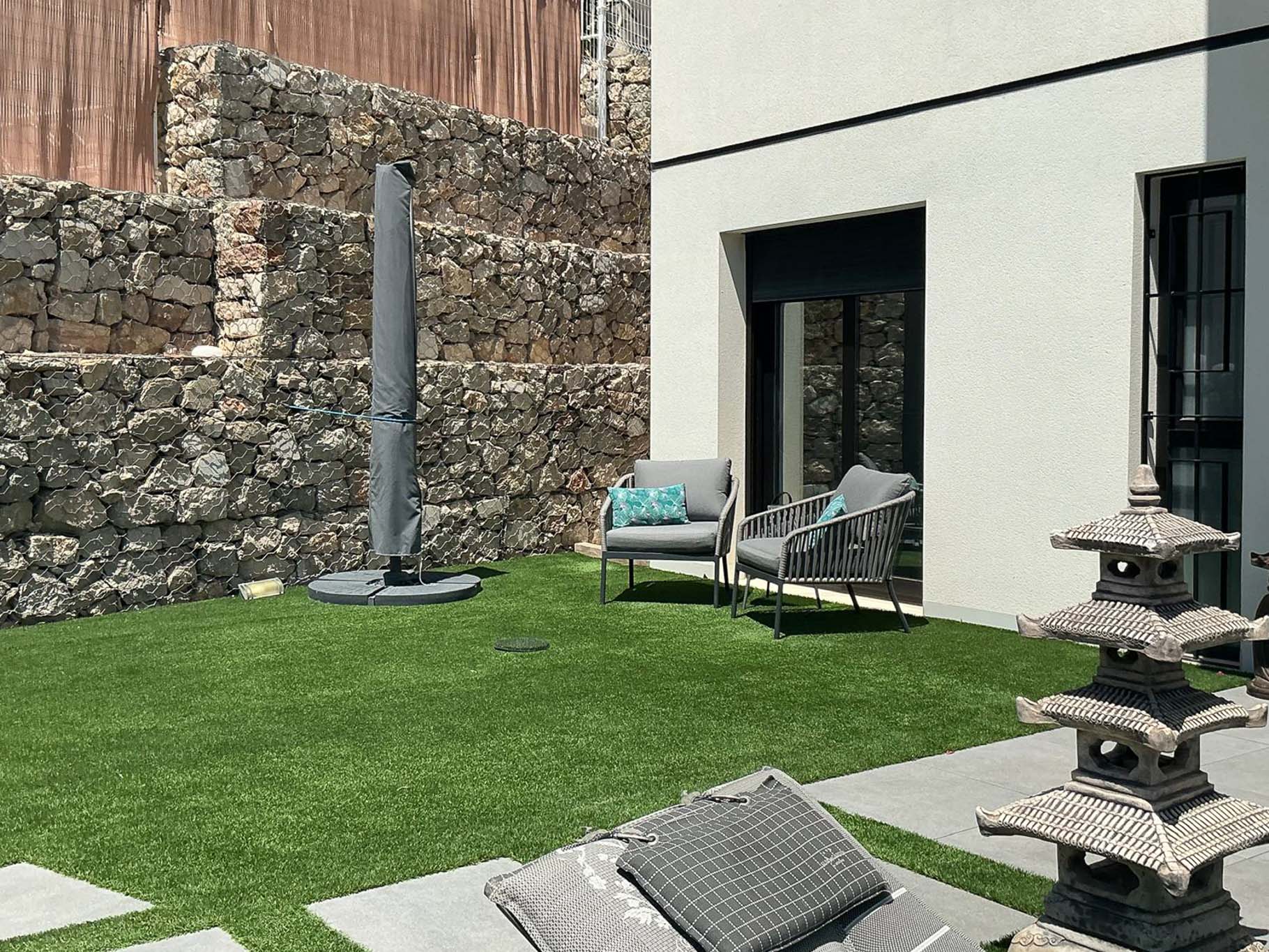 Private garden