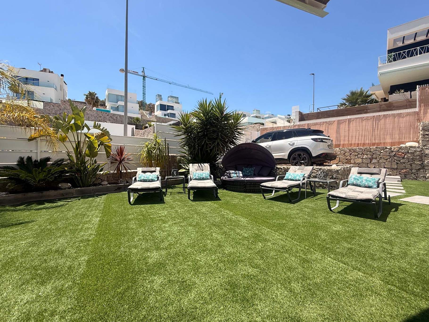 Private garden