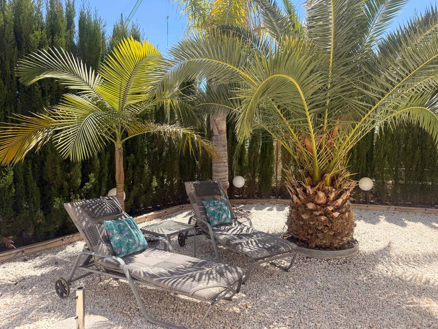 Private garden