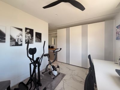 Home fitness room