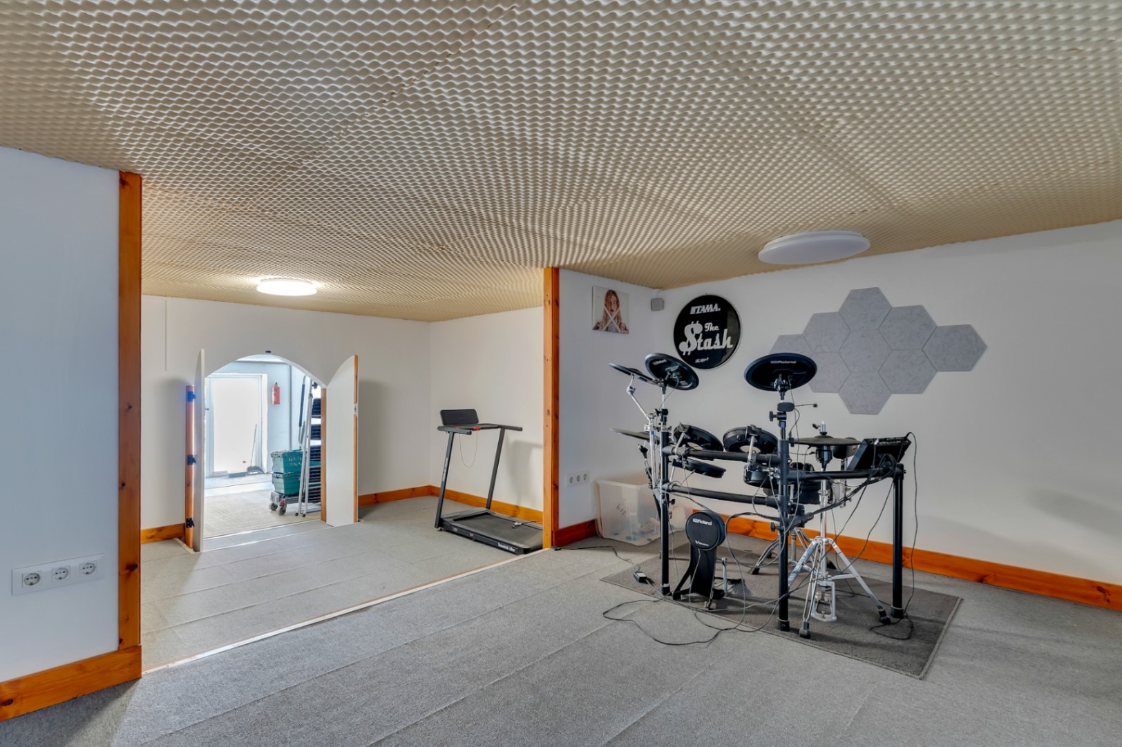 Music and hobby room