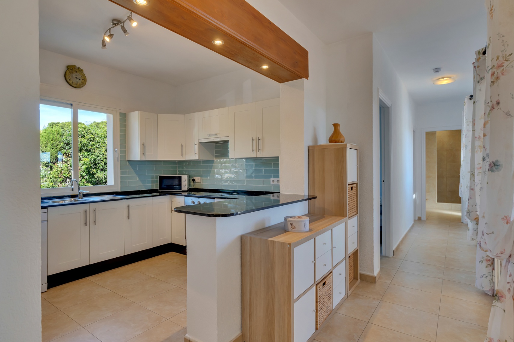 Open plan kitchen