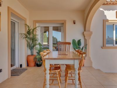 Covered terrace