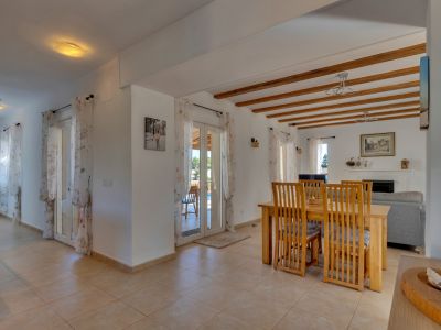 Living and dining area