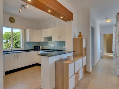Open plan kitchen