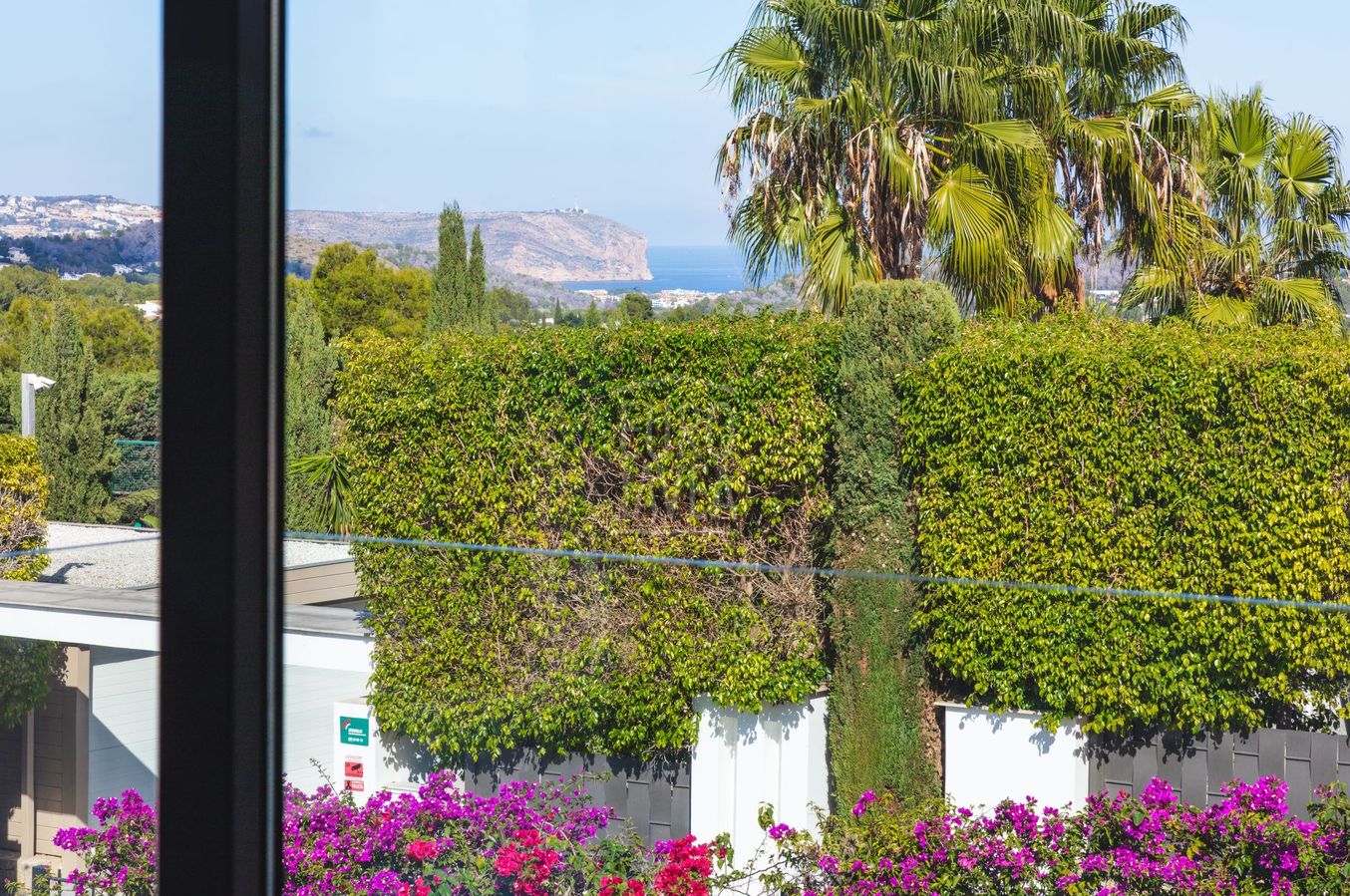Sea view from the balcony