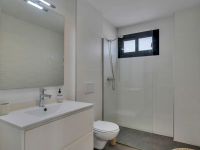 Bathroom with walk-in shower