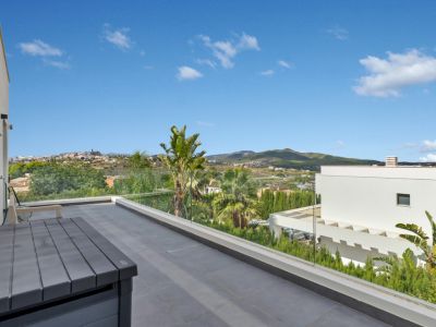 Balcony with open views
