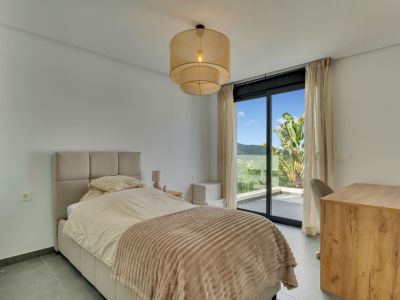 Bedroom with balcony