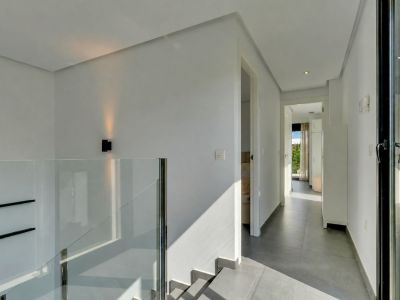 Upper floor hallway