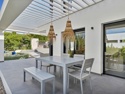 Terrace with pergola