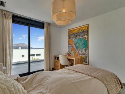 Bedroom with private balcony