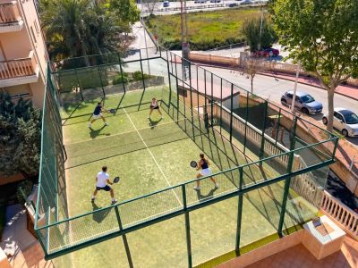Community padel court