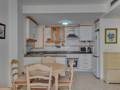 Open plan kitchen