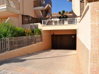 Underground garage entrance