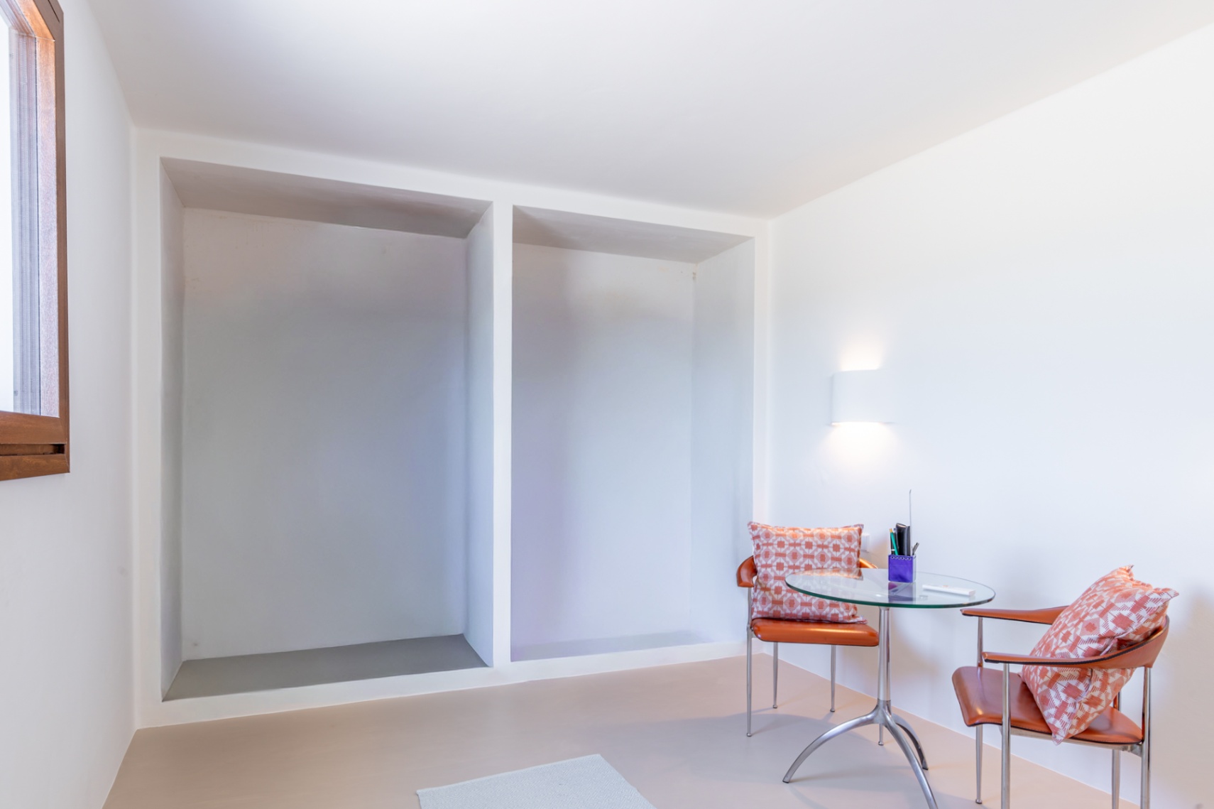 Bedroom with built-in wardrobes