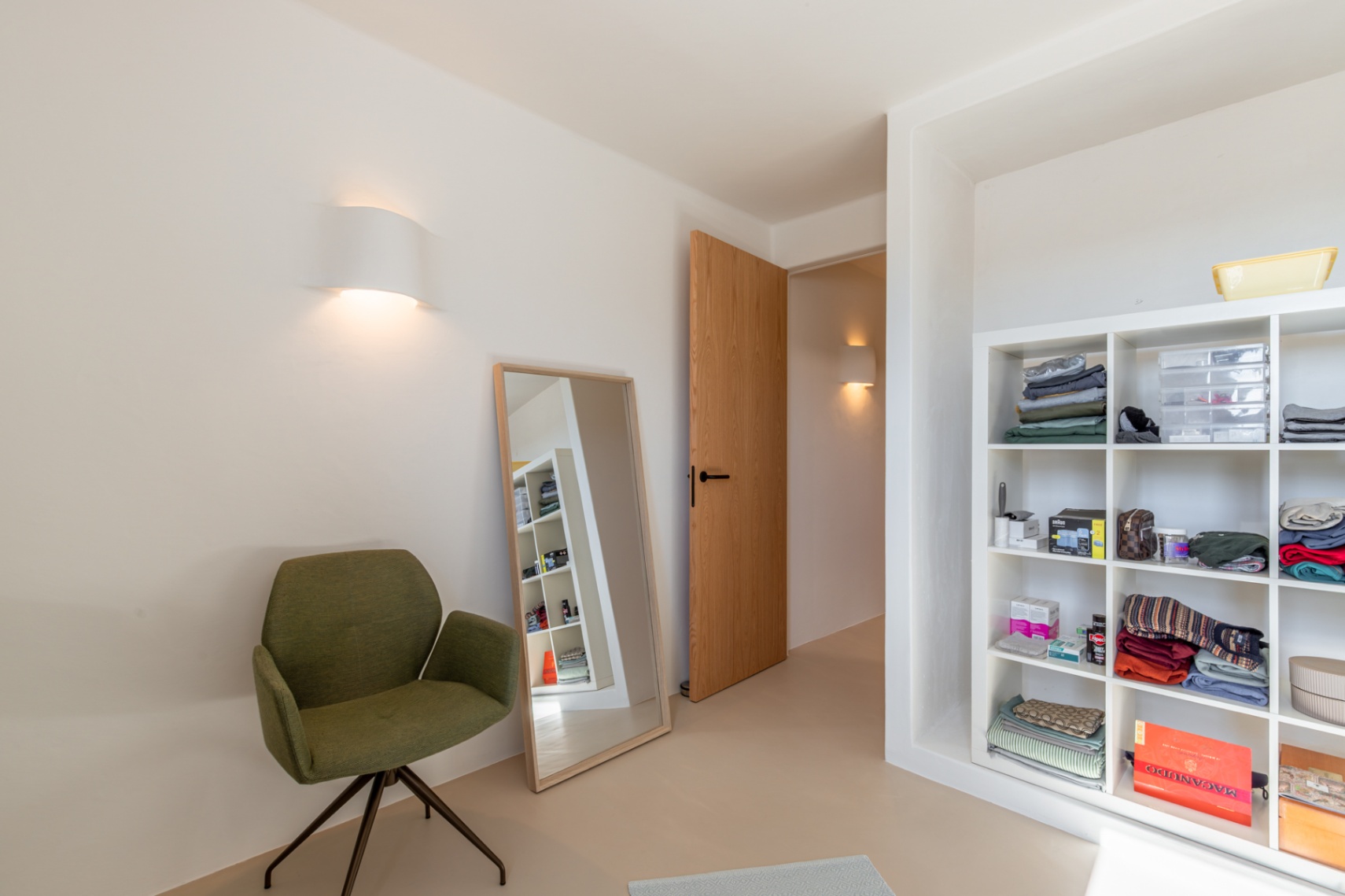 Dressing area