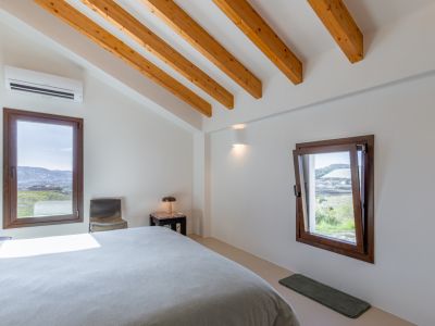 Bedroom with views