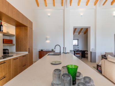Open plan kitchen