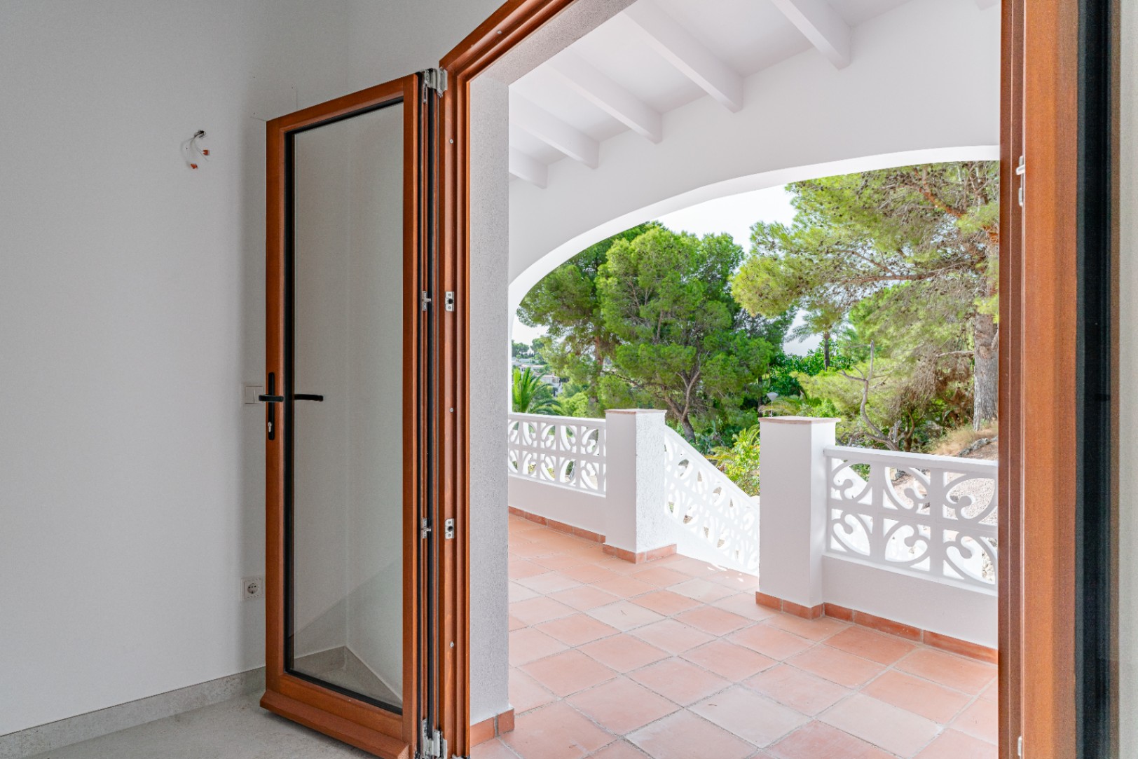 Covered terrace
