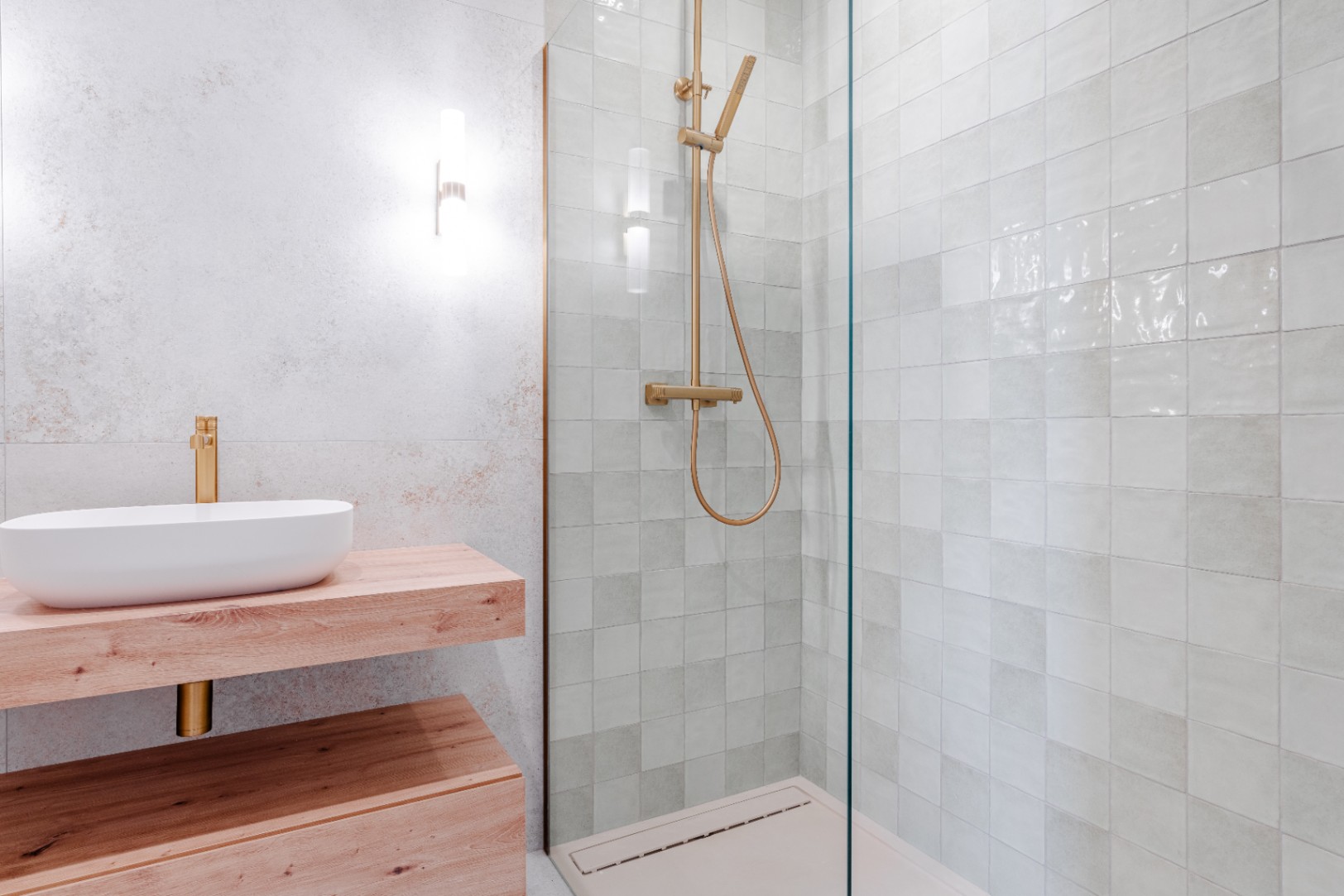 Bathroom with shower