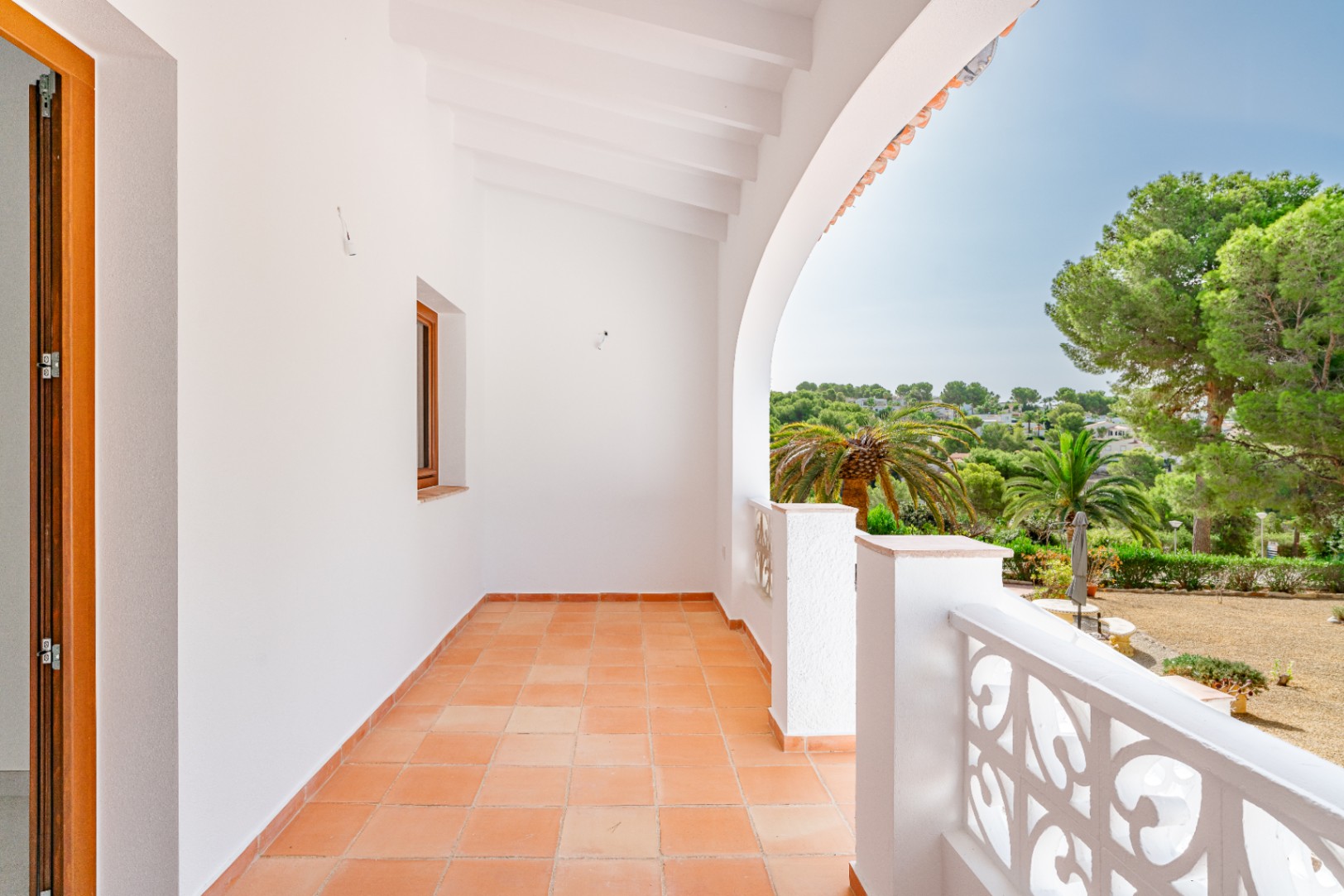 Covered terrace