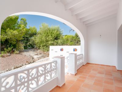 Covered terrace