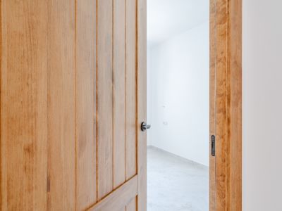 Bedroom doorway