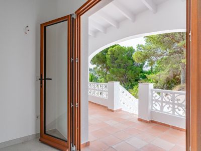 Covered terrace