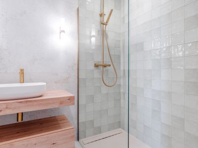 Bathroom with shower