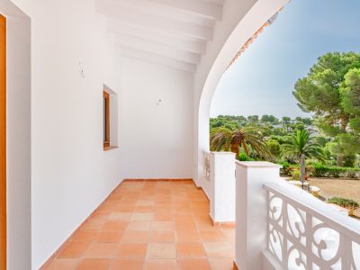 Covered terrace