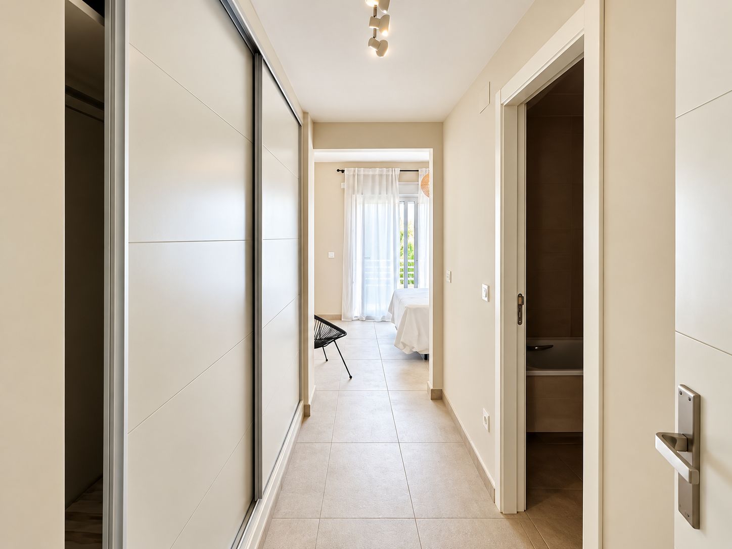 Hallway to bedroom