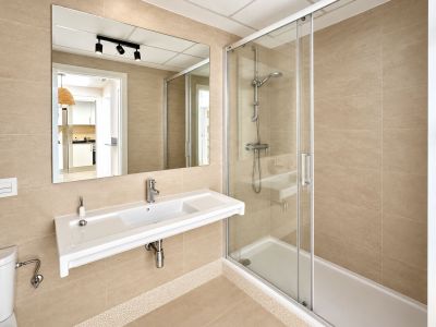 Bathroom with shower