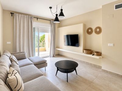Living room with terrace access